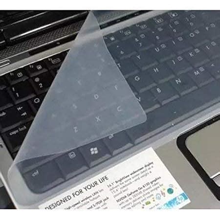 LS LAPSTER Quality Assured Universal Silicone 15.6" Keyboard Protector ...
