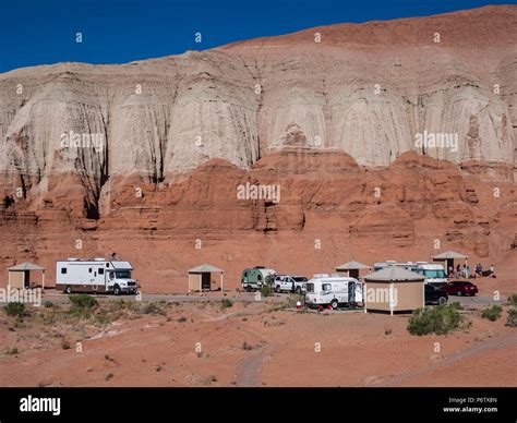 Campground, Goblin Valley State Park, Hanksville, Utah Stock Photo - Alamy