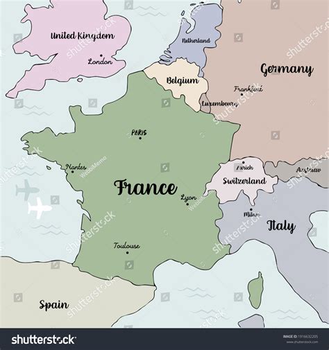Carte France Belgique: Over 5,581 Royalty-Free Licensable Stock ...