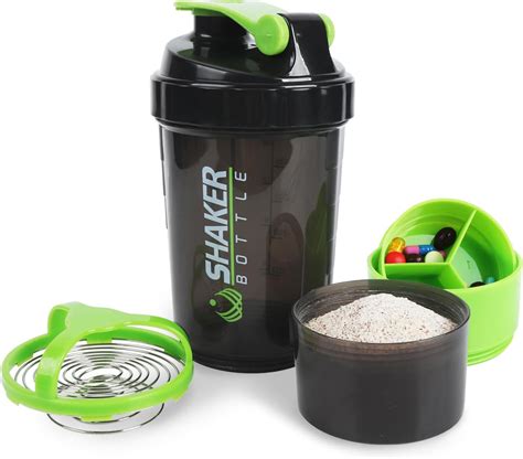 Amazon.com: XTKS Shaker Bottle - Protein Shaker Cup with Storage ...