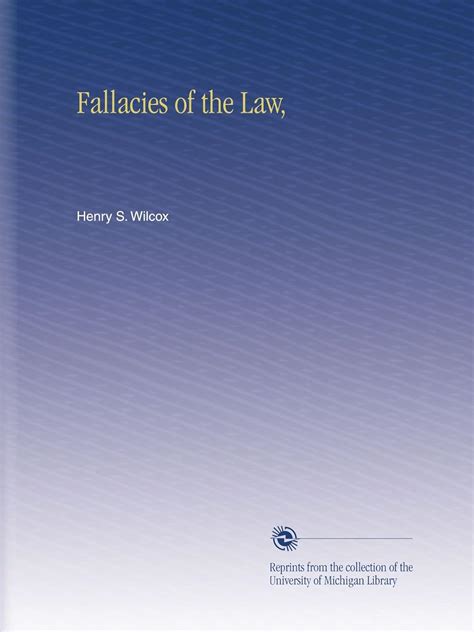 Fallacies of the Law, : Amazon.in: Books