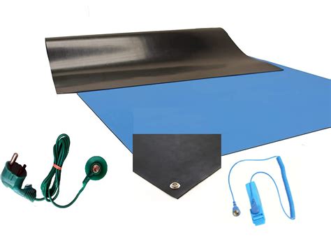 Global Static Solutions Zero Volt Kit Grounding Mat Pad Earthing ...