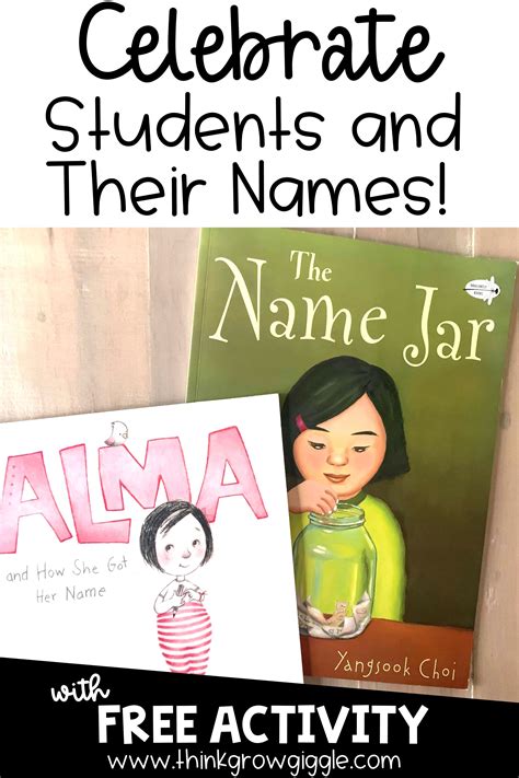 The name jar activities – Artofit