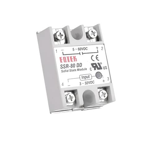 SSR-80DA 80A Solid State Relay | DC to AC 250V Control