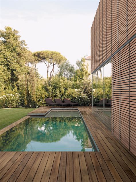 Decking Iroko - High quality designer products | Architonic | Havuz, Ahşap