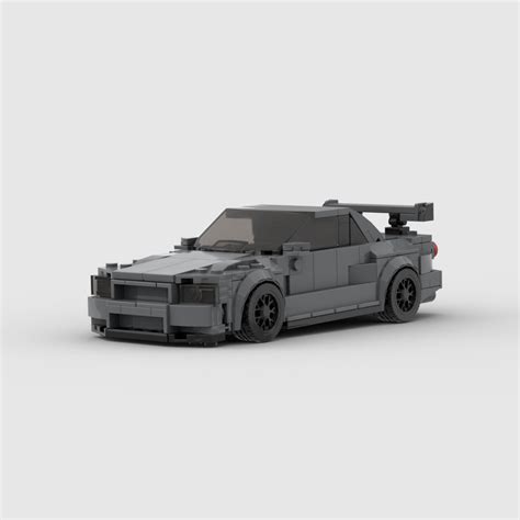 Nissan Skyline GT-R R34 (Grey Edition) – Motoblox.