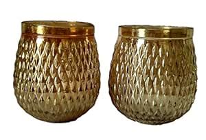 Buy Casa Vendibiles Tea Light Holder-09 Luster Cut(Set of 02 pcs ...