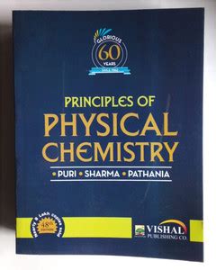 Physical Chemistry By Puri Sharma Pathania 48th Edition: Buy Physical ...