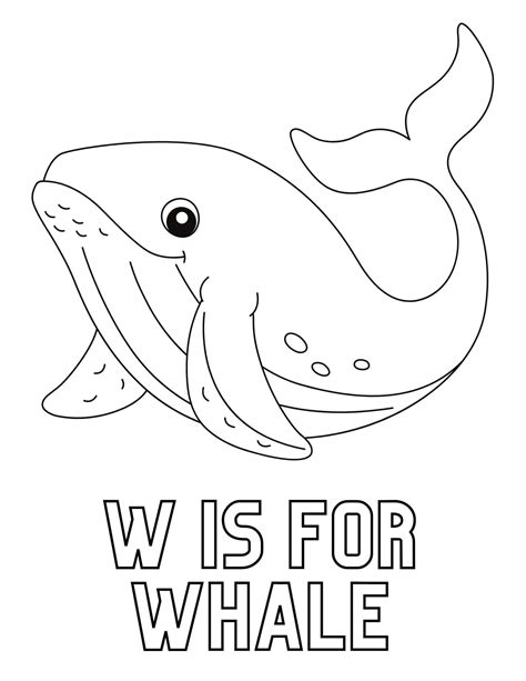 Coloring Pages Of Whales