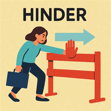 prevent hinder obstruct impede comparison | Developer's blog