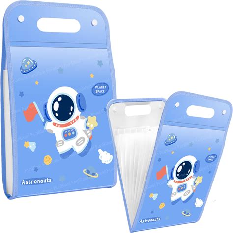 FunBlast Space Theme File Folder With Handle And Push Lock Space Theme ...