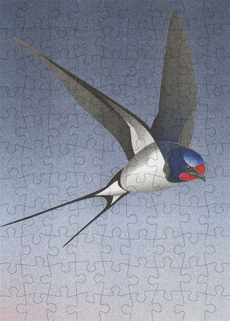 Swallow - 99 Piece Mini Jigsaw Puzzle – Happily Puzzles