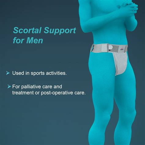 Scrotal Support, Grey, 1 Unit – MedineedsIndia