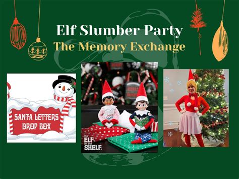 Elf Slumber Party @ The Memory Exchange, 3843 Martinez Blvd #104, 30907 ...