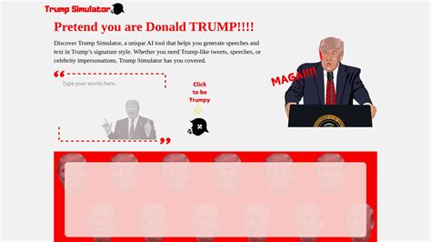 Donald Trump Simulator - Fun and Entertaining Voice App | Creati.ai