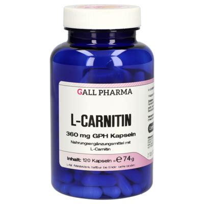 L-Carnitine 360 mg GPH Capsules [3273081]-Gall-Pharma GmbH-Online-Shop