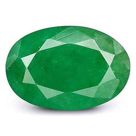 Vaibhav Gems 7.25-7.50 Ratti Beryl Emerald (Panna Stone) 100 Certified ...