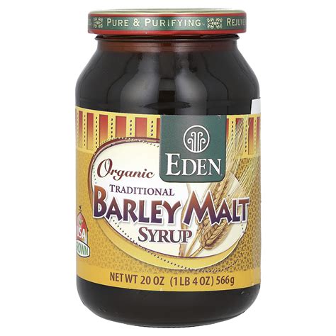 Eden Foods Organic Barley Malt Syrup 20 Oz - Harvest Natural Foods