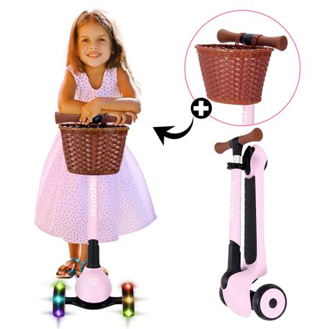 Buy iSporter 3-Wheeled Toddler Scooter for Kids Ages 2-5, Toddlers Age ...