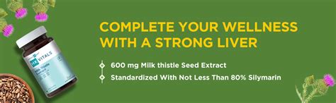 HealthKart HK Vitals Milk Thistle Extract (120 Capsules) | Liver ...