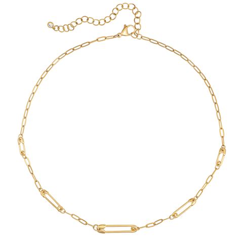 Little Rooms Safety Pin Necklace