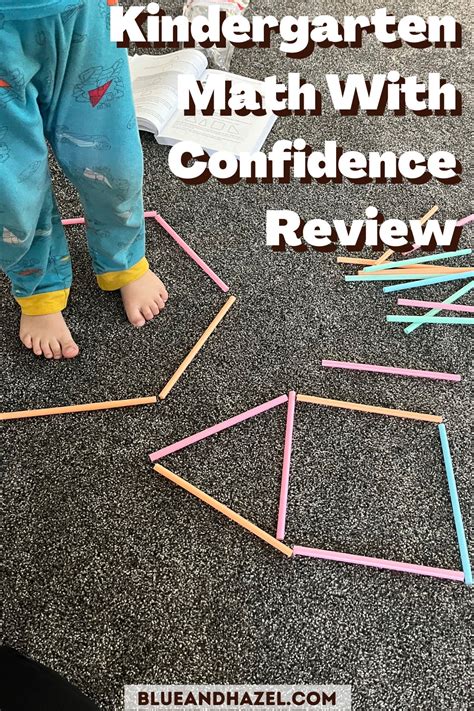 Kindergarten Math With Confidence Review - Blue and Hazel