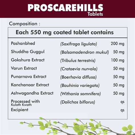 Buy Proscarehills Tablet For Prostate Health – Herbal Hills Wellness