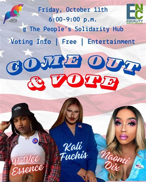 LGBTQ Center of Durham on LinkedIn: It's our turn to Get Out The Vote ...