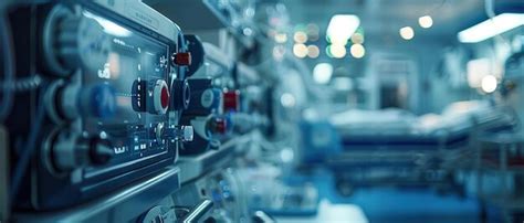 Closeup of er medical equipment symbolizing readiness photorealistic ...