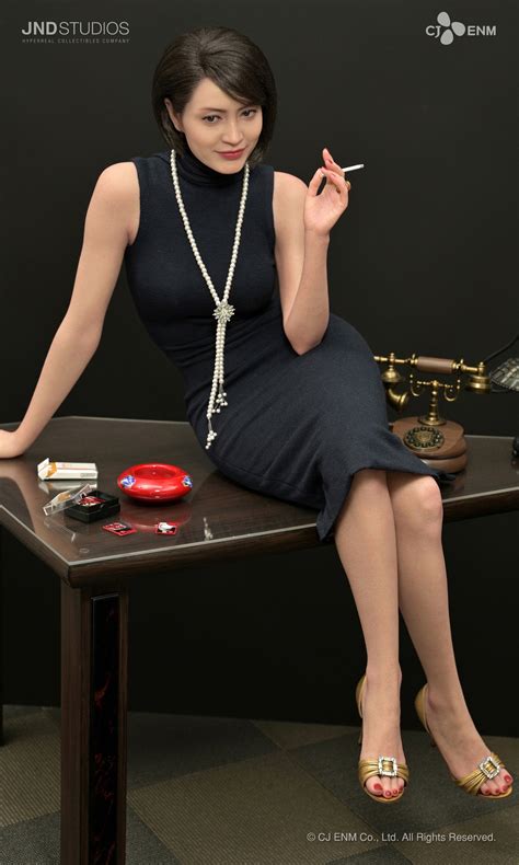 Tazza: The High Rollers - Madam Jeong (Kim Hye-soo) 1/3 Scale Statue ...