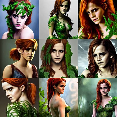 Emma Watson as poison ivy, | Stable Diffusion