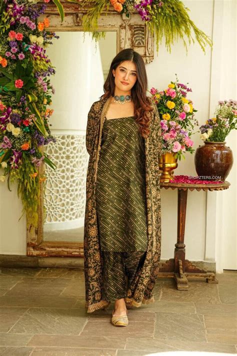Green Muslin Kurta Shrug – Shopzters