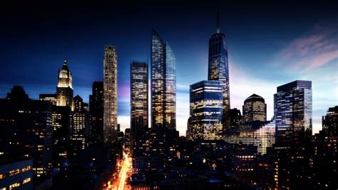 纽约航拍——摩天大楼接近饱和的城市_凤凰网视频_凤凰网