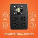 artis Powersafe 1500VA 230 V Line-interactive Tower Model UPS with ...