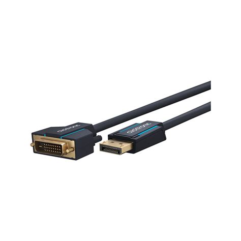Clicktronic Display port DVI Cable - 5m - Black