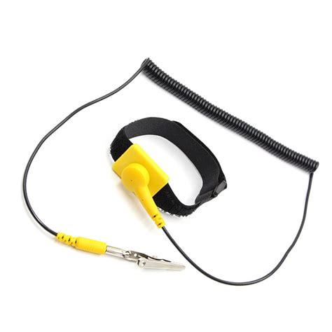 ESD Wrist Strap Adjustable Anti-Static Bracelet with Grounding Wire ...