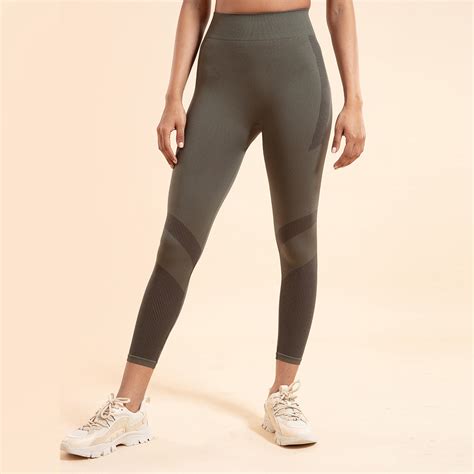 Nykd All Day Seamless Leggings-NYK097-Beetle Green – Nykd by Nykaa