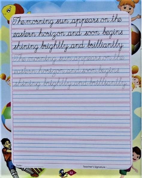 Cursive Writing Book 5 - Capital Letters, Small Letters, Joining Lette ...