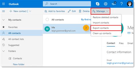 Image result for How to Backup Email Contacts