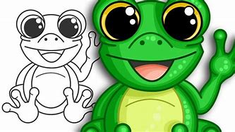 Image result for Baby Frog Drawing