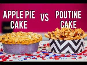 How To Make a POUTINE CAKE and APPLE PIE CAKE