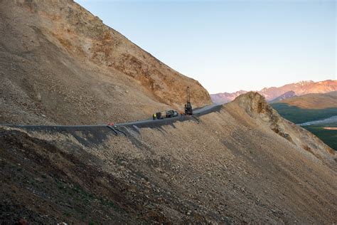 The Pretty Rocks landslide in Denali National Park in Alaska - The ...