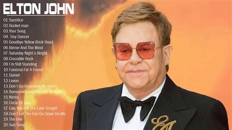 Elton John Best Songs Ever | Top 20 Elton John Greatest Hits Of All ...