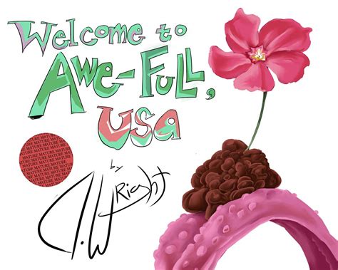 Welcome to Awe-Full, USA: An Adult Picture Book eBook : Wright, D ...