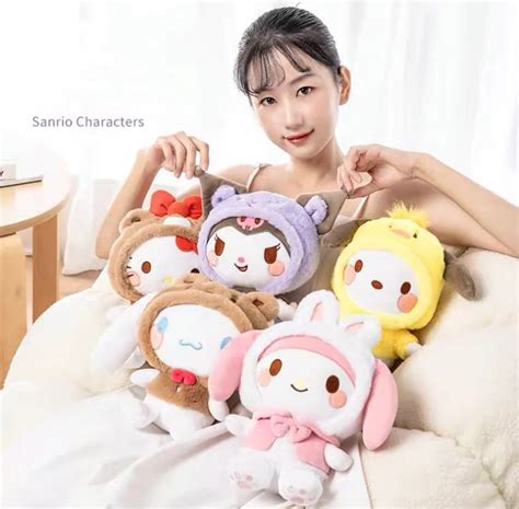 Sanrio Hello Kitty My Melody Kuromi Cinnamoroll Pochacco Cross ...