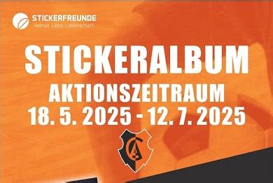 Kickoff - Stickersammelalbum Arminia am 18. Mai – Kapellen an der Fleuth