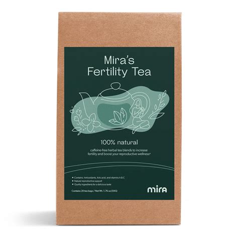 Organic Mira Fertility Tea - Regulate Cycles, India | Ubuy