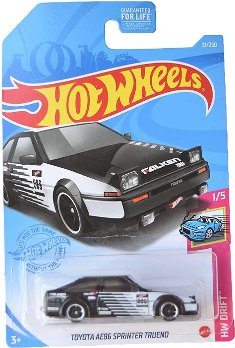Buy Hot Wheels Toyota AE86 Sprinter Trueno, [Black] 31/250 Drift 1/5 ...