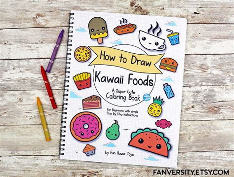 Buy Kawaii Food Drawing - How to Draw Coloring Book How to Draw Kawaii ...
