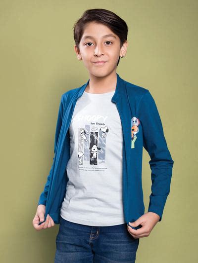 T-Shirt With Jacket For Boys – ESSA GARMENTS